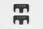 Yokomo Y2-008RA6A Aluminum adjust shim (1.0mm/2pcs) for YD-2/YD-4