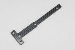 Yokomo S4-003FCA Graphite Front Chassis Brace Plate for YZ-4S