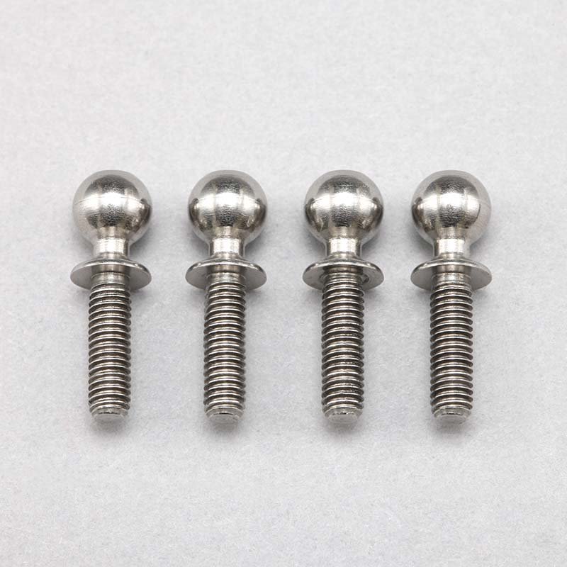 Yokomo Z2-206-10A HD 5.5mm Rod end ball (Screw 10mm long/4pcs) for YZ-2/YZ-4