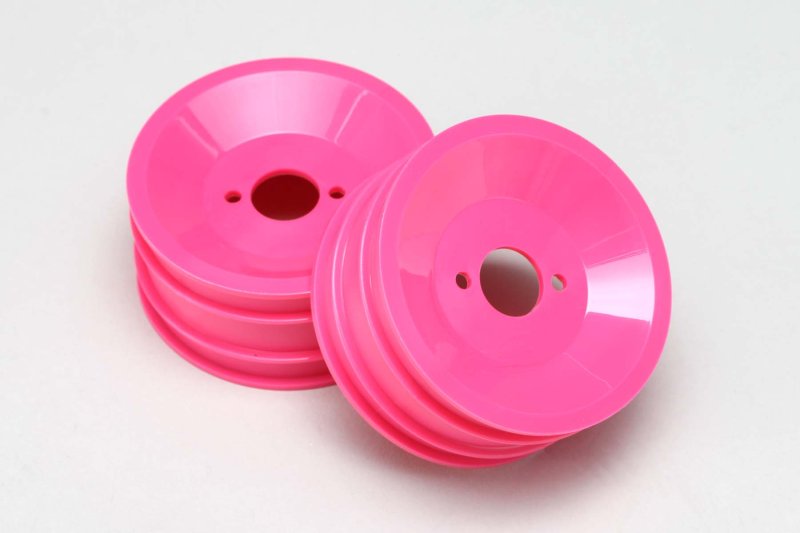 Yokomo YZ-821 Front Wheel (Pink) for YZ-870C