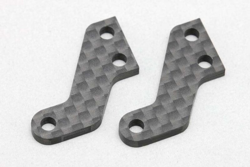 Yokomo B11-RTC-5A RTC graphite steering block plate (2pcs) for BD11