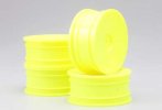 Yokomo TW-1012Y2A Precision Med-Narrow Wheels(NeonYellow)