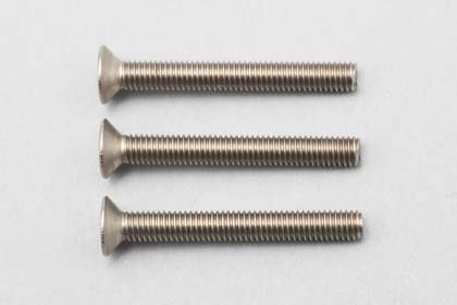 Yokomo ZC-F325TA M3X25 Titanium Flathead Socket Screw