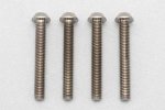 Yokomo RP-041-22A M3x22mm High Precision Cutting Titanium button head socket screw