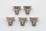 Yokomo ZC-F35TA M3X5 Titanium Flathead Socket Screw