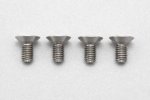 Yokomo RP-042-06A M3x6mm High Precision Cutting Titanium flat head socket screw