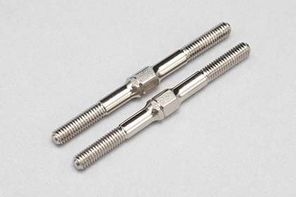 Yokomo SD-TB39NA Hard Steel 39mm Turnbuckle (Nickel)