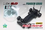 Yokomo PANDEM GR86 (Clear) RD2.0 Assembly Kit with Body