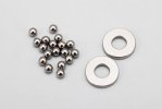 Yokomo ZS-507A Diff Thrust Washers/Diff Thrust Balls