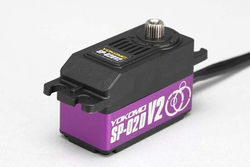 Yokomo SP-02DV2P SP-02DV2 Programable Steering servo (Purple) for DRIFT